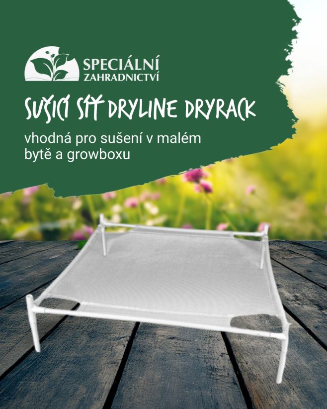 Na sušení bylinek i hub – sušicí síť Dryline dryrack je ideální do malých bytů či growboxů. 🍄‍🟫🌱 👌 Síť jednoduše složíte i...