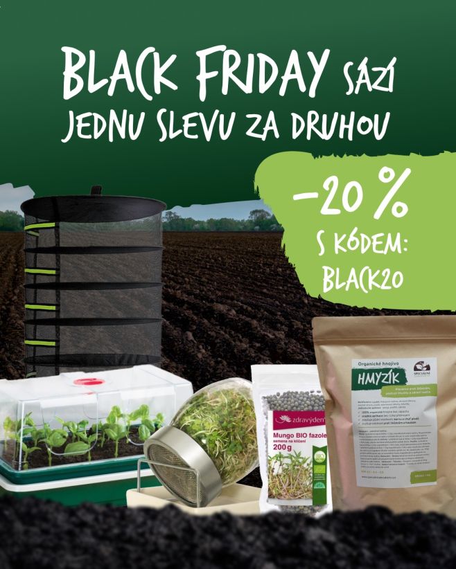 ⚫️🌱 Tento týden sázíme jednu slevu za druhou! Využijte 20% akci na doplnění zásob a pořiďte potřeby pro pěstování, které...