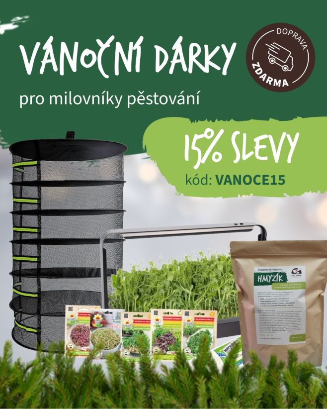 Vánoční 15% sleva stále běží! 🎄 A teď k ní přidáváme i dopravu zdarma. 🚛🎁 Nakupte nad 999 Kč, použijte kód VANOCE15 a...